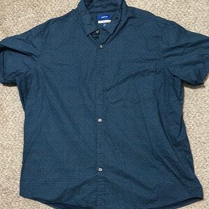 Apt. 9 Blue Casual Button Down Shirt